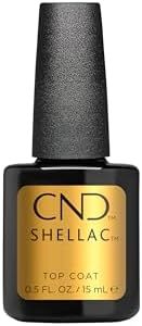 CND Shellac Top Coat Nail Polish, 15 ml