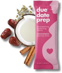 Due Date Prep Snack Bars – Natural Labor Prep Support for Pregnant Women | Organic, Gluten-Free, Kosher | Third Trimester Snacks with Dates for Healthy Pregnancy
