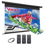 Elite Screens VMAX Tab-Tension 3 Series, 138 INCH Motorized Projector Screen, 16:9 CineGrey High Contrast Electric Drop-Down, 4K/8K HDR, IR/RF Remote, VMAXT138UCH3