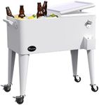 YITAHOME 80 Quart Rolling Cooler Ca