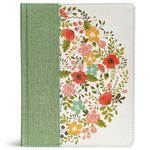 CSB Notetaking Bible, Sage Cloth Over Board