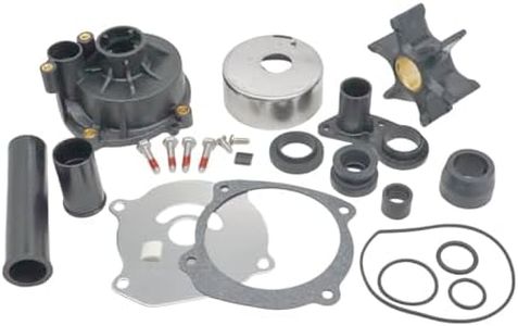 Boat Marine 5001595 Water Pump Impeller Kit with Housing for Johnson Evinrude V4 V6 V8 75 90 105 115 120 130 135 140 150 175 200 225 250 HP Outboard Motor Replace 435929 18-3315