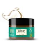 Forest Essentials Hydrating Facial Gel Pure Aloe Vera| Ayurvedic Skin Toner & Moisturiser | Natural Aloe Vera Gel for Glowing, Hydrated Skin