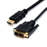 HDMI Male to DVI-D Single Link Male Cable: 10 ft - byAbacus24-7