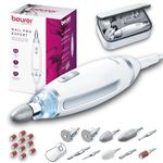 Beurer North America Electric Manicure And Pedicure Kit With Powerful Nail Drill And 10 Attachment System