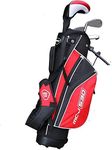 Masters Golf - Junior MC-J 530 Half Set Age 5-8 Rh Black/Red