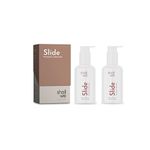 Shall We Lube Aloe Vera Lubricating Gel For Men And Women Pack of 2 | pH Balanced & Water-Based | Slide Personal Lubricant (2 x 100ml)