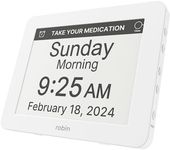 Robin Clock 2024 with Day and Date 