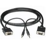 C2G 7m HD15 UXGA with 3.5mm Audio M/M Monitor Cable