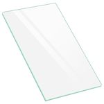 UPGRADED WPW10513681 Refrigerator Glass Shelf Replacement for Whirlpool Maytag KitchenAid Fridge Crisper Glass Replacement,Tempered Glass Crisper Drawer Cover Insert W10513681 W10361490 Glass Shelf