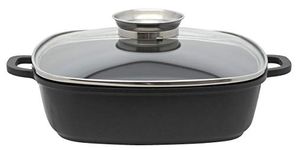 ELO Alucast 86681 Serving Pan Square 28 x 28 cm Cast Aluminium Black