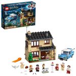 LEGO Harry Potter 4 Privet Drive 75968 House and Ford Anglia Flying Car Toy, Wizarding World Gifts for Kids, Girls & Boys with Harry Potter, Ron Weasley, Dursley Family, and Dobby Minifigures