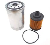 GOPINATH AUTOLINK CAR ENGINE OIL FILTER+ DIESEL FILTER SET OF 2PCS COMPATIBLE WITH RITZ-DIESEL