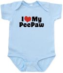 CafePress Love My Peepaw Infant Bod