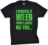 Mens I Wonder If Weed Thinks About 