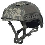 LOOGU ABS Fast BJ Base Jump Military Helmet with Headwear 12-in-1