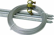 Field Guardian Complete Grounding Kit - 3ft,Silver