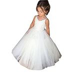 PLwedding Flower Girls Lace Tulle B