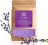 Alcyon Breeze Bath Salts 1kg - Relaxing Aromatherapy with Jojoba Oil - Soften, Hydrate, & Soothe Your Skin - Bath Salts Luxurious Aromatherapy Experience - Perfect Way to End a Long Day (Lavender)