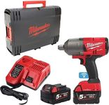 Milwaukee 0 M18ONEPP2Q-502B Cordless Impact Wrench 3/4 18V Red