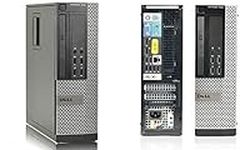 Dell OptiPlex 3020 SFF 4th Gen Core i5-4460 8GB 240GB SSD DVDRW Windows 10 Professional 64-Bit Desktop PC Computer (Renewed)