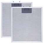 Range Hood Filter Replacement for Whirlpool W10169961A,HR Huare Technology Aluminum Range Hood Grease Filters,3-Layer Aluminum Mesh Replacement Vent Hood Filter 10.5 x 12Inch,2Pack