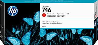 HP 746 Chromatic Red 300-ml Genuine Ink Cartridge (P2V81A) for DesignJet Z6 & Z9+ Large Format Printers