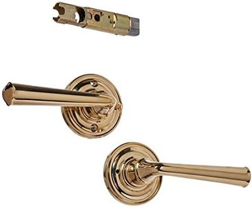Baldwin PV.FED.TRR Bouton de porte avec rosace ronde traditionnelle