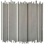 Chunspak 7.75 inch Disposable Silver Paper Straws 1000 Counts - for Drinking, Cocktail, Bar, Restaurant, Party, Wedding