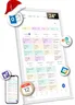 BSIMB 24 Inch Digital Calendar Wall Touch Screen - Chore Chart, Meal Planner, Rewards System, Photo Display, Smart Electronic Calendar Interactive Hearth Display for Family Schedules, Seamless Scheduling White