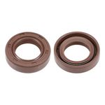 uxcell Oil Seal 17mm Inner Dia 28mm OD 7mm Thick Fluorine Rubber Double Lip Seals 2Pcs