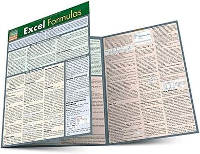 Excel Formulas QuickStudy Laminated Study Guide (QuickStudy Computer)