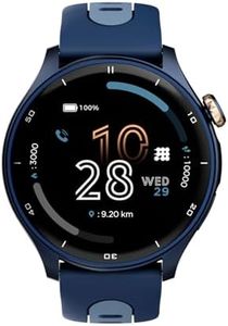 Cubitt Aura Pro Smartwatch/Fitness Tracker with 1.43" Touch AMOLED Screen, Bluetooth Call, Built in GPS, 60+ Sports, Blood Oxygen, Heart Rate, Stress/Sleep Monitor, Waterproof, Step Counter, Compass