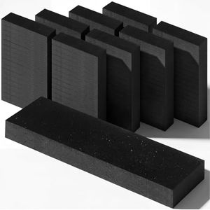 Innconee 1/4" X 1/2" X 2" 200 Pcs Neoprene Setting Blocks