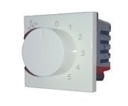 Legrand Myrius 100W Plastic Fan Regulator (White)