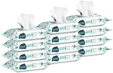 Seventh Generation Baby Wipes, Free & Clear Unscented and Sensitive, Gentle as Water, Refill, Pack of 12 (Total 768 Count)