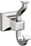 Amerock | Single Robe Hook | Chrome | Mulholland | Towel Hook | Bath Hardware | Bathroom Accessories