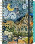 2025 Planner - Planner 2025, Jan. 2025 - Dec. 2025, 2025 Planner Weekly and Monthly with Tabs, 6.3" x 8.4", Hardcover with Back Pocket + Thick Paper + Twin-Wire Binding - Oil Painting