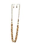 Tanmatra Fashion Jewellry | Necklace, Bracelet, Choker & Earring set for Girls & Women | 7 in 1 Combo Beads Necklace Set (Copper)