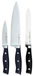 HENCKELS Forged Accent 3 Piece Knife Starter Set - Chef's Knife, Serrated Utility Knife, Paring Knife