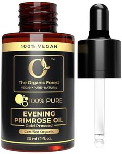 USDA Organic Evening Primrose Oil - 100% Pure & Natural Primrose Oil for Skin & Face - Liquid Carrier Oil for Essential Oils Mixing - Perfect Oil Control Face Moisturizer