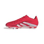 adidas Unisex Predator Club Fg/Mg,Football Shoes,Red,6