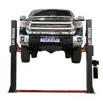 12000 Lbs 4.0HP Two Post Lift Single Lock Release Auto Lift Car Lift 2-Post Lift Truck Hoist