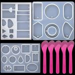 LEOBRO Jewelry Wax Molds, 3 Pack Je