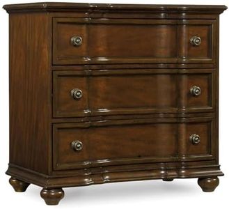 Hooker Furniture Leesburg Wood Bachelors Chest in Traditional Mahogany Finish