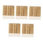 Tofficu 5pcs Wool Flat Brush Hake A