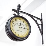 Double Sided Outdoor Clock
