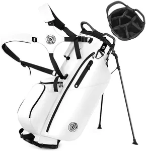 Sturdum 7 Way Golf Stand Bag, Lightweight Golf Bags for Men Women with Full-Length Dividers, Ergonomic Design, Weather-Resistant, Multi Pockets
