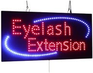 Eyelash Extension Sign, 24"x12", 60