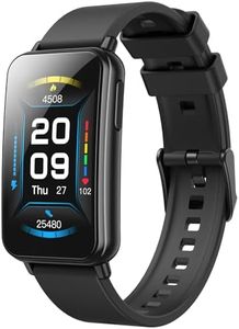 Parsonver 5ATM Waterproof Fitness Tracker, Swimming Smart Watch with Step Counter, Stopwatch, Pedometer, 24/7 Heart Rate/Blood Oxygen/Sleep Monitor, 110+ Sport Modes Fitness watch for Women Men, Black